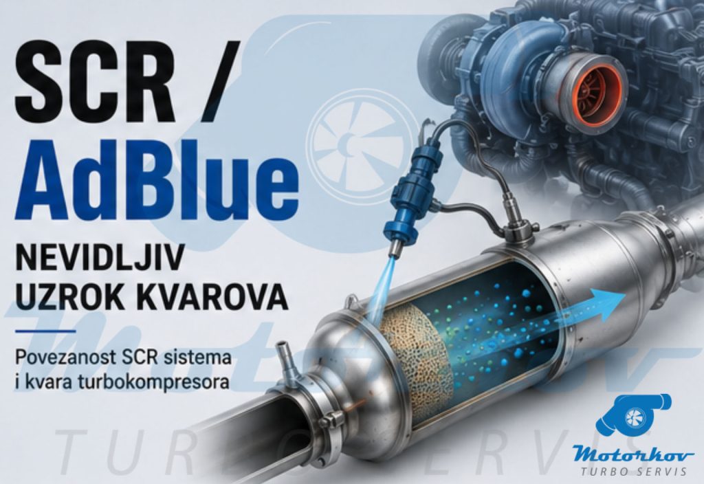 AdBlue SCR sistem i uticaj na rad turbokompresora