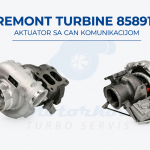 Remont turbine Garrett 858911 sa CAN aktuatorom za wastegate sistem